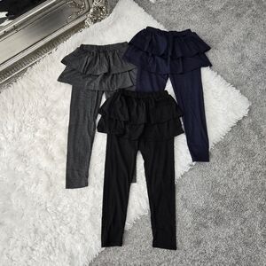 Resinta Leggings With Ruffle Skirt Bundle of 3. Size 7-8 yr. New.